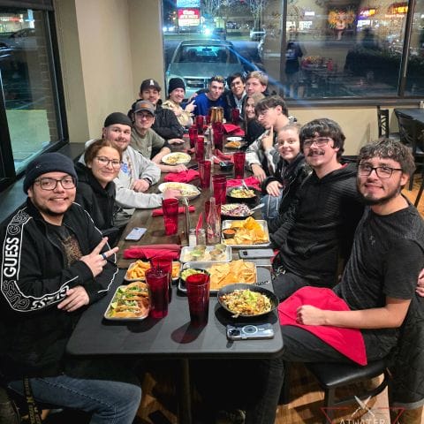 Customers, Tag Downriver Cars with Christmas lights